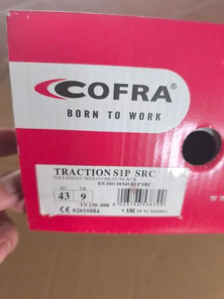 Zapatos de seguridad COFRA Talla 43