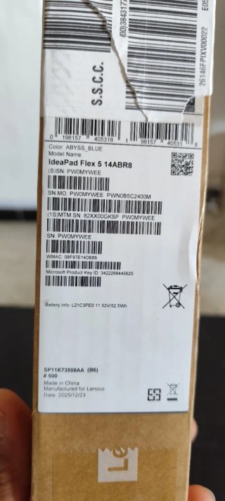 Portátil ideapad Flex 5. Nuevo.