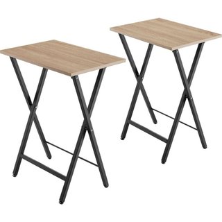Set di 2 tavolini Phoenix pieghevoli · Metallo