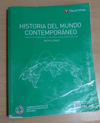 Historia del mundo contemporáneo 1° Bachillerato