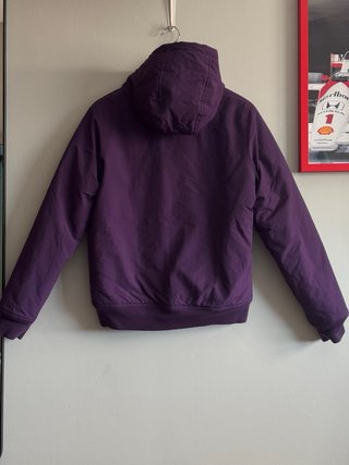 Abrigo Carhartt Morado Capucha Talla S