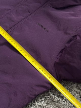 Abrigo Carhartt Morado Capucha Talla S