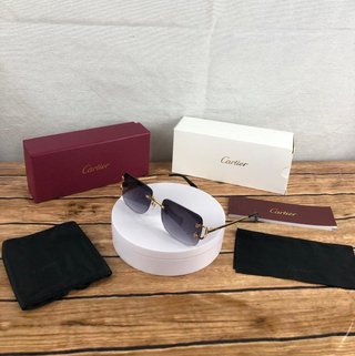 Gafas de Sol Cartier Negras – Diseño Exclusivo