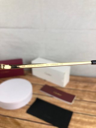 Gafas de Sol Cartier Negras – Diseño Exclusivo