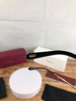 Gafas de Sol Cartier Negras – Diseño Exclusivo