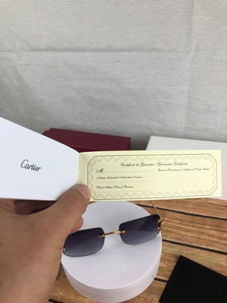 Gafas de Sol Cartier Negras – Diseño Exclusivo
