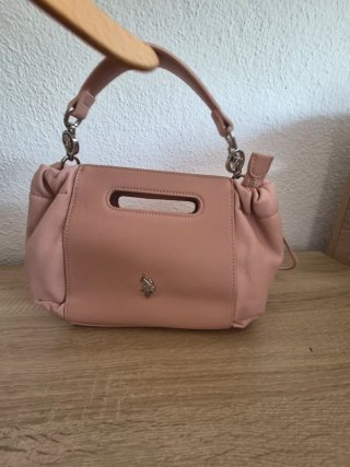 Cartera de mano U.S. Polo Assn. rosa