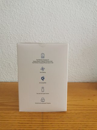 Cargador Inalámbrico Samsung 15W con Ventilador