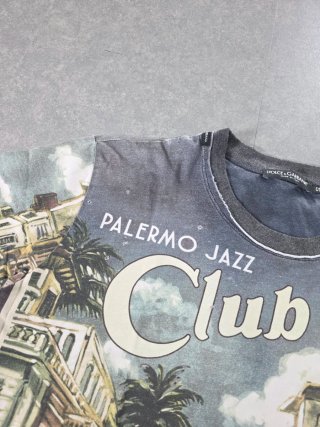 Dolce & Gabbana Palermo Jazz Club T-Shirt Uomo M