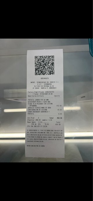 Lenovo V15 G4 Ryzen 3 8GB/512GB Nuevo