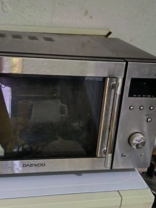 Microondas DAEWO con Grill Acero Funciona