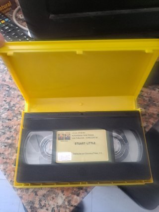 Stuart Little VHS Película Familiar Español