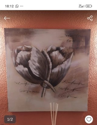 Cuadro decorativo flores