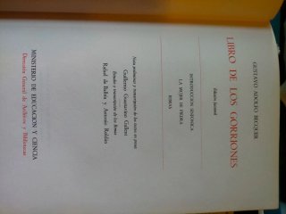 El libro de los Gorriones