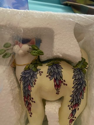 Figuras gatos Whimsiclay tres unidadesg y ratoncit