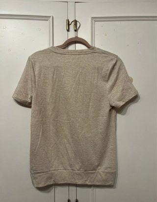 Camiseta Como Vintage Beige Talla S