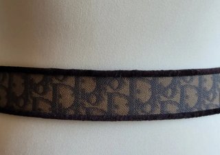 Cinturón Dior Oblique Vintage 85cm