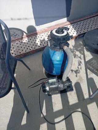 Depuradora de arena para piscina
