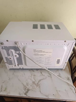 Microondas blanco