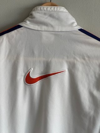 Chaqueta Nike 90s Blanca Naranja Talla M