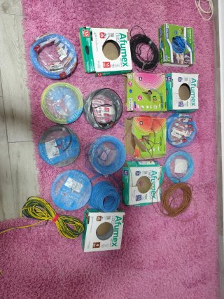 Restos de cable eléctrico 1.5, 2.5 y 4