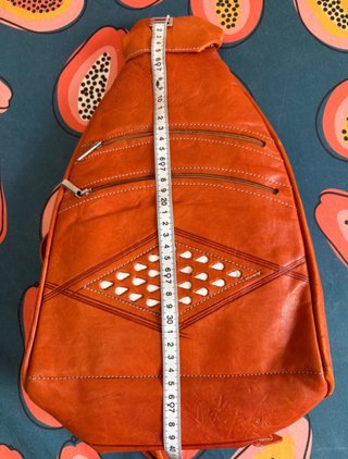 Mochila antirrobo de cuero