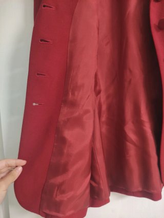 Traje NUEVO Falda y Chaqueta Rojo Talla 38