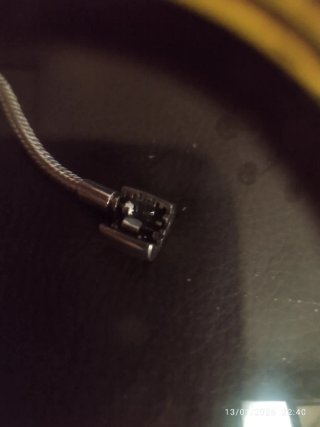 Pulsera de plata fina, diseño de hueso de serpient