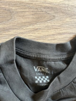 Camiseta Vans Gris Estampado Tigre