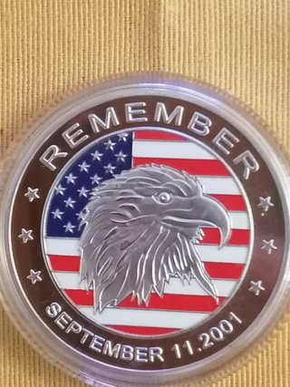 Moneda Remember Sept. 11, 2001