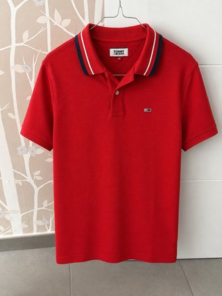 Polo Tommy Hilfiger Rojo Talla M