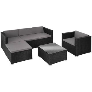 Salottino in rattan Lignano con poltrona · Tessuto · Sedie