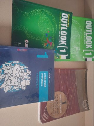 Lote libros 1 bachillerato sociales
