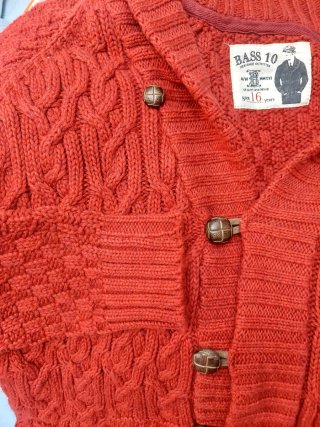 Jersey Rebeca Larga Mujer Rojo Talla 16 años.