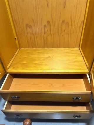 Dormitorio Completo de Pino Macizo