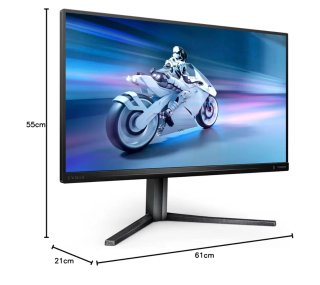 Monitor Philips Evnia 25M2N5200P da 25 Pollici, 280 Hz, 1 ms GtG, FreeSync Premium