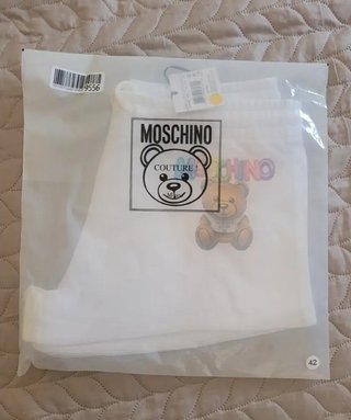 Mini Short Moschino Oso Icónico Talla M