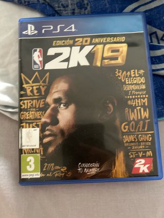 NBA 2K19 Edición 20 Aniversario PS4