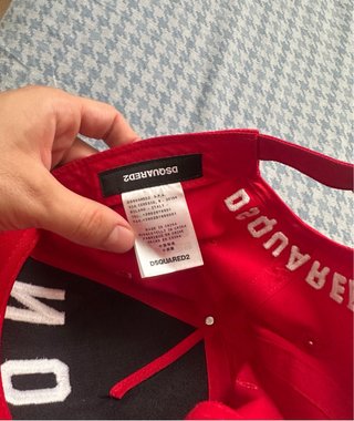 Cappello Icon Dsquared2 Rosso