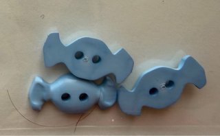 Lote de botones azules