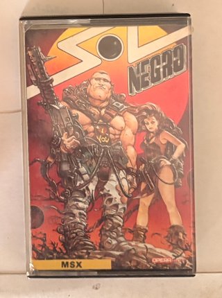 Sol Negro MSX Opera Soft Videojuego Clásico