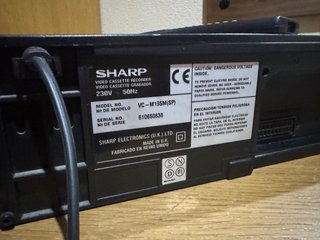 Reproductor VHS Sharp MID-DRIVE