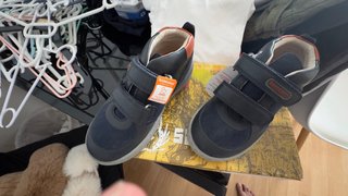 Zapatos Biomecanics niño azul y marrón