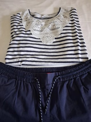 Conjunto Bermuda y 2 Camisetas Talla XL