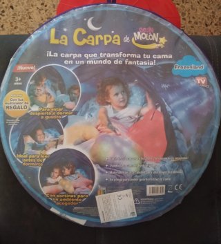 Carpa Cama Infantil Frozenland Molón