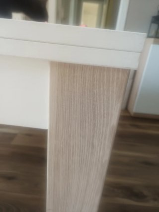 Mesa de comedor extensible madera. 90/180