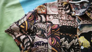 Camisa Vintage Verano Hombre Talla M