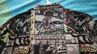 Camisa Vintage Verano Hombre Talla M