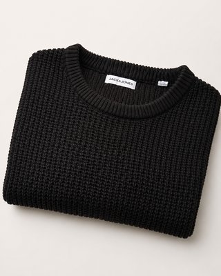 Jersey Jack & Jones negro punto