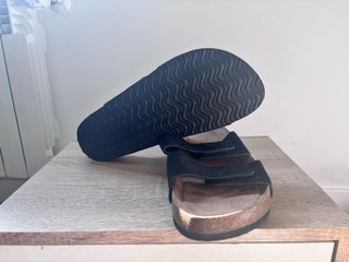 Sandalias Zara Doble Tira Negra
